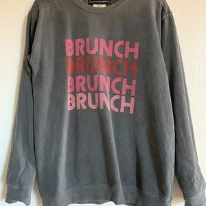 “Brunch” crew neck